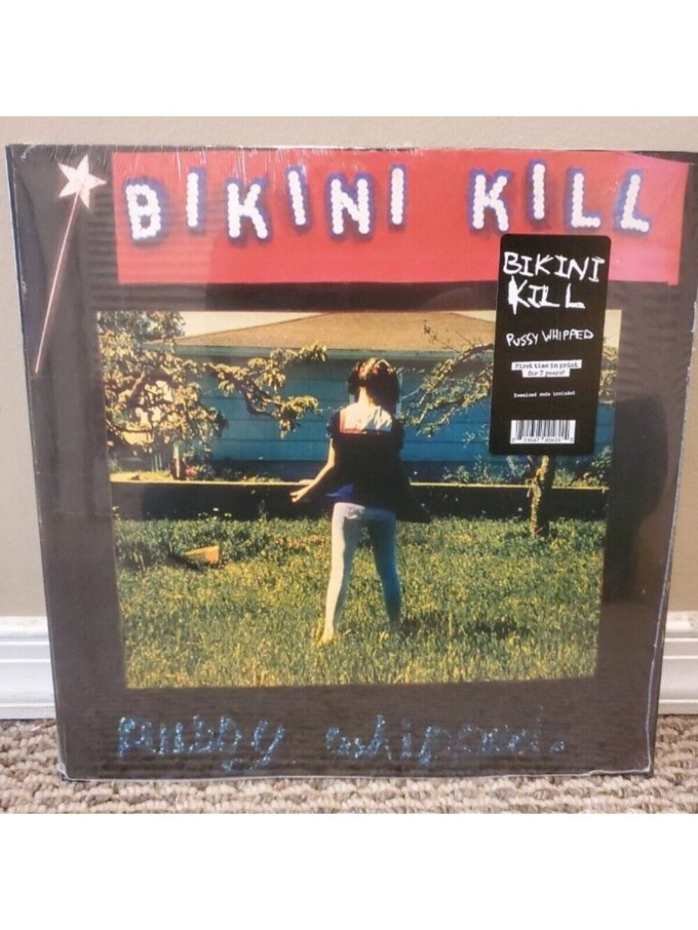 P**** Whipped by Bikini Kill (Record, 2019) New Sealed w/Download